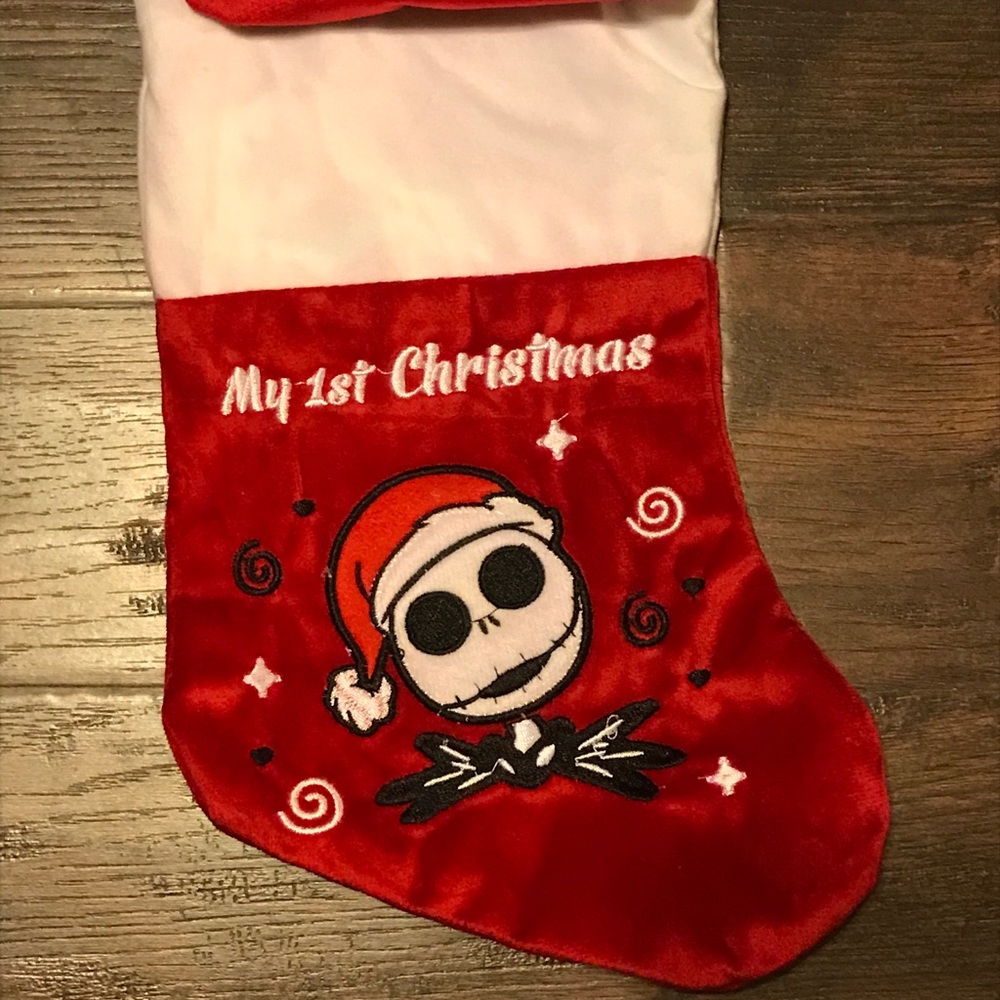 NWT Nightmare Before Christmas Stocking and Hat - Picture 2 of 2